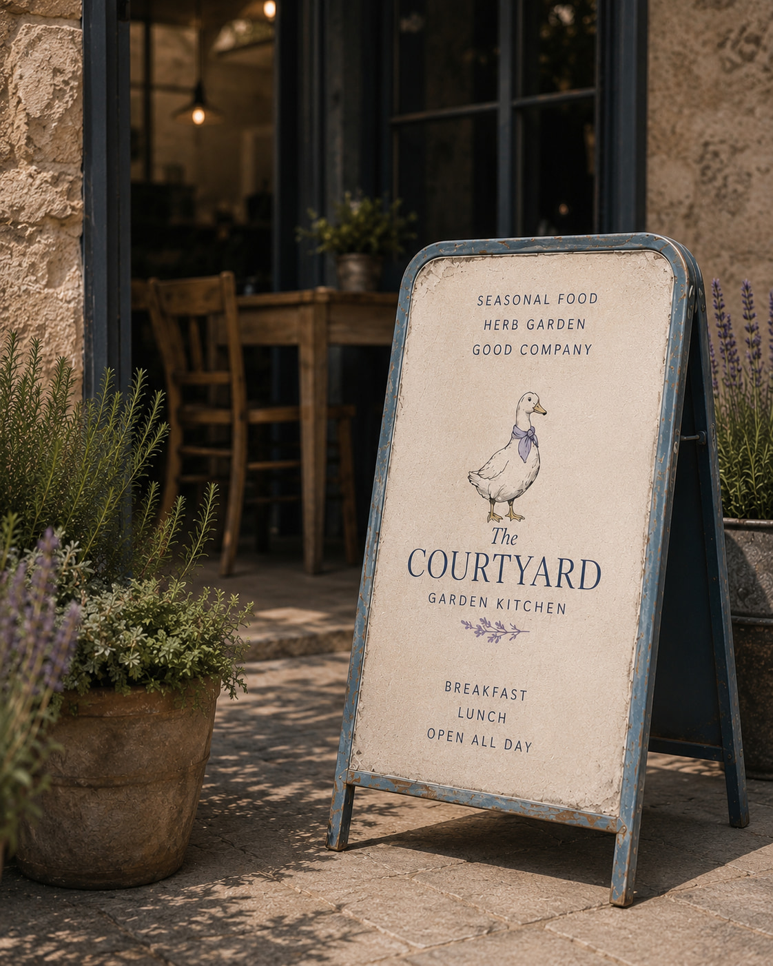 The Courtyard — Garden Kitchen